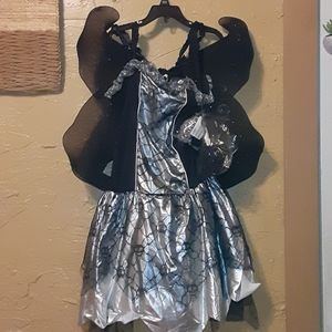 Halloween Dark Angel sz12/14 costume w/ wings